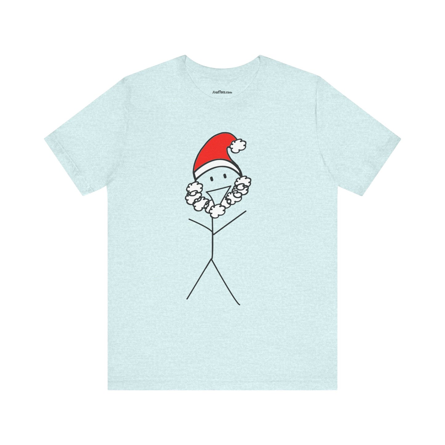 HO HO HO! SANTA FRED is prepped and ready to start handing out the gifts!