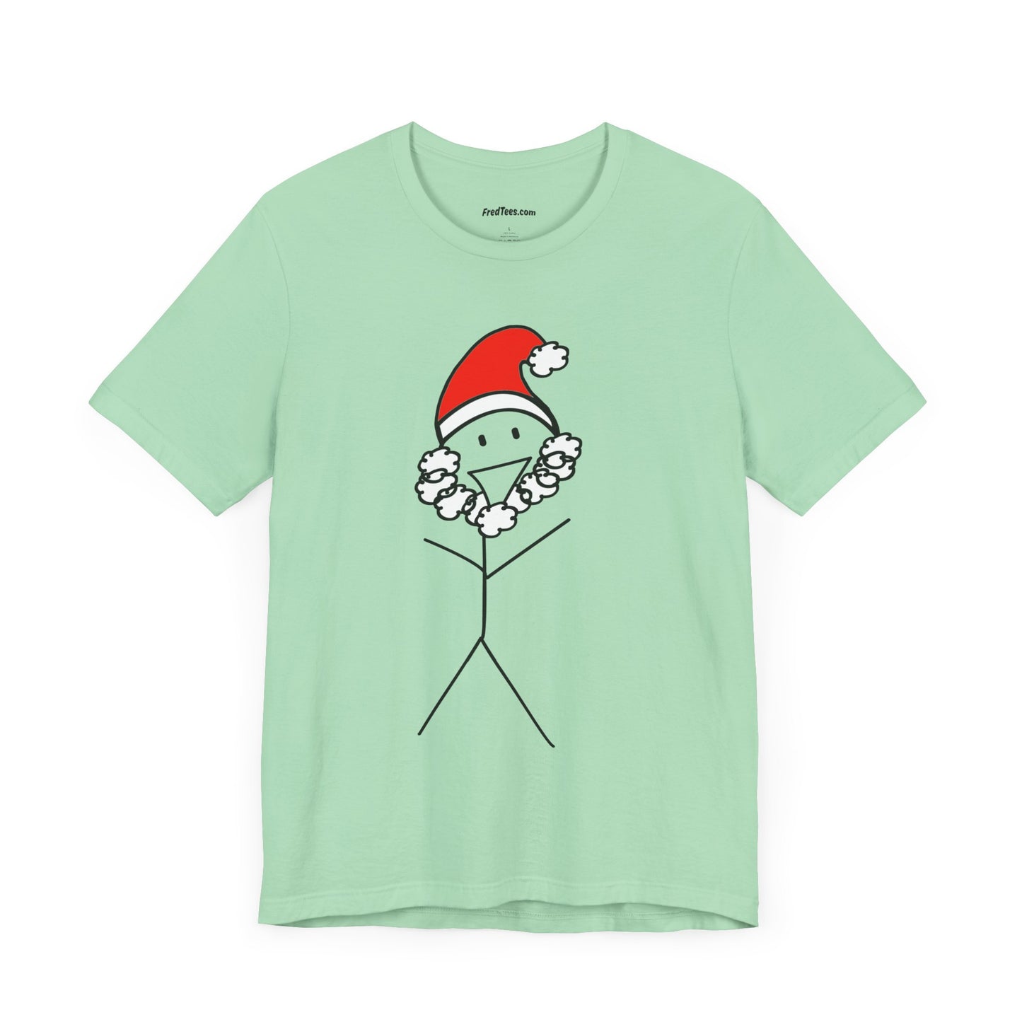 HO HO HO! SANTA FRED is prepped and ready to start handing out the gifts!