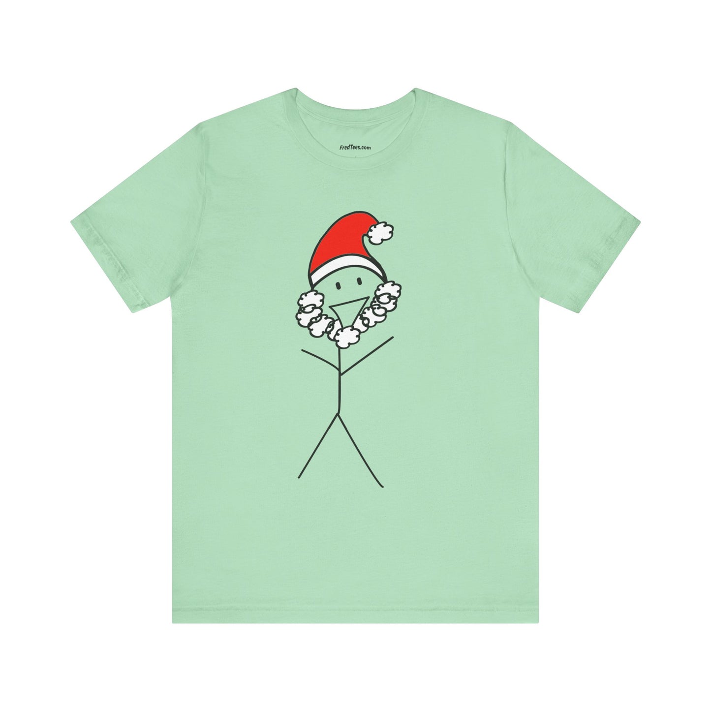HO HO HO! SANTA FRED is prepped and ready to start handing out the gifts!