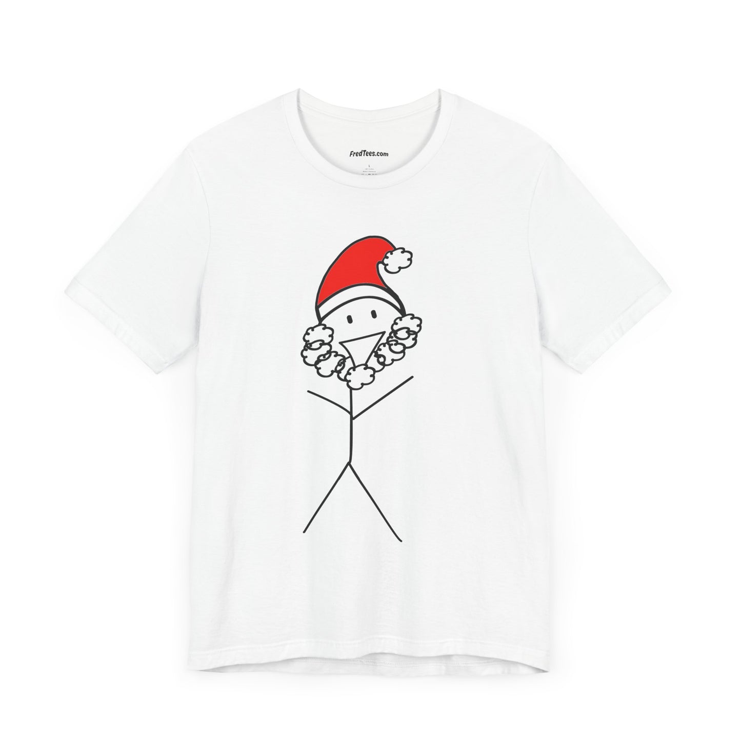 HO HO HO! SANTA FRED is prepped and ready to start handing out the gifts!