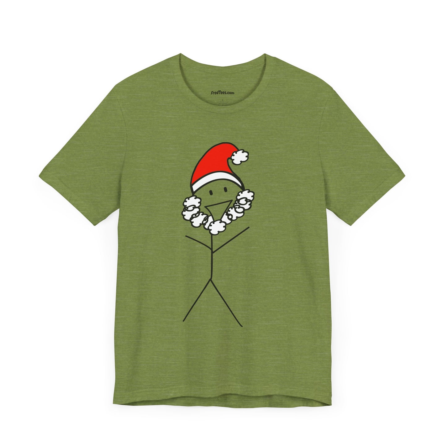 HO HO HO! SANTA FRED is prepped and ready to start handing out the gifts!