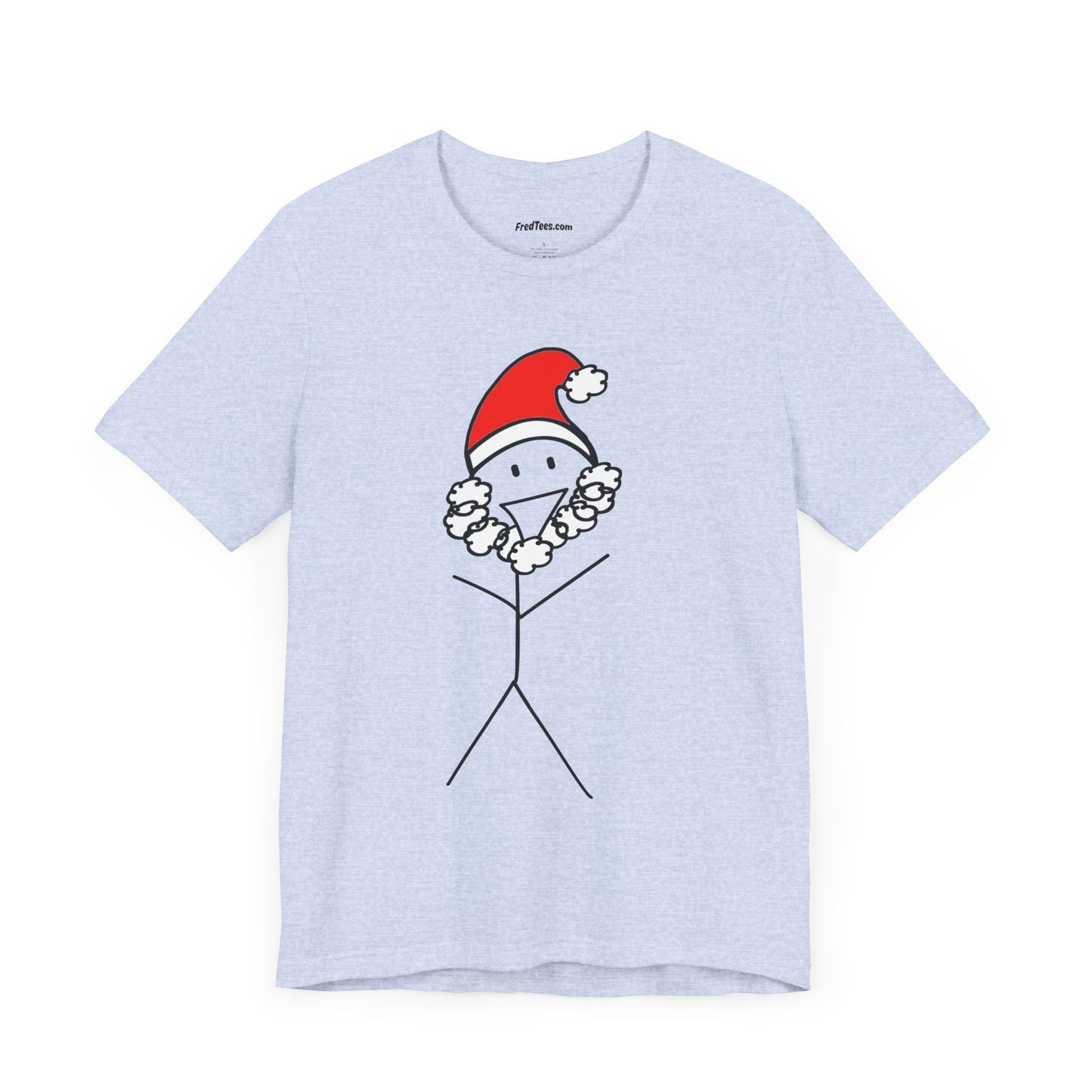 HO HO HO! SANTA FRED is prepped and ready to start handing out the gifts!
