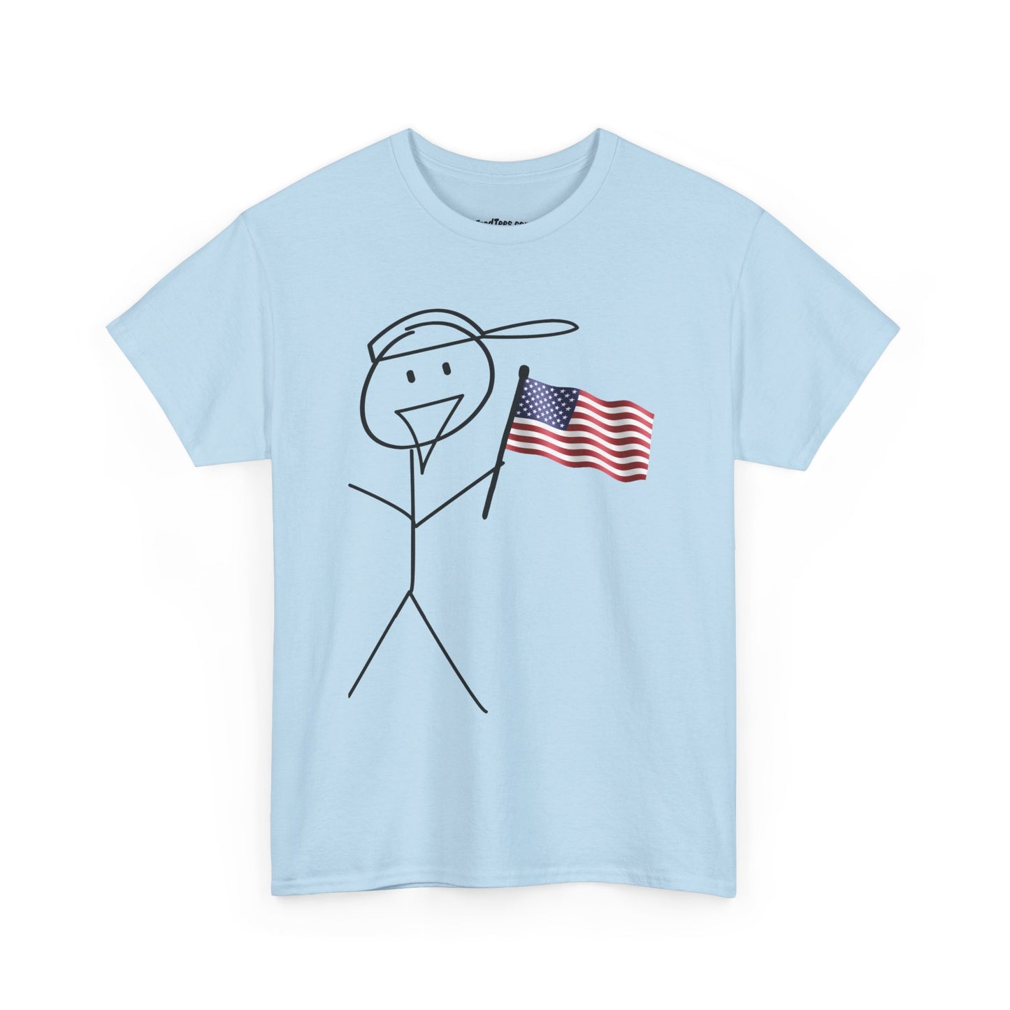 Fred is waving his flag! Celebrate America with Fred!