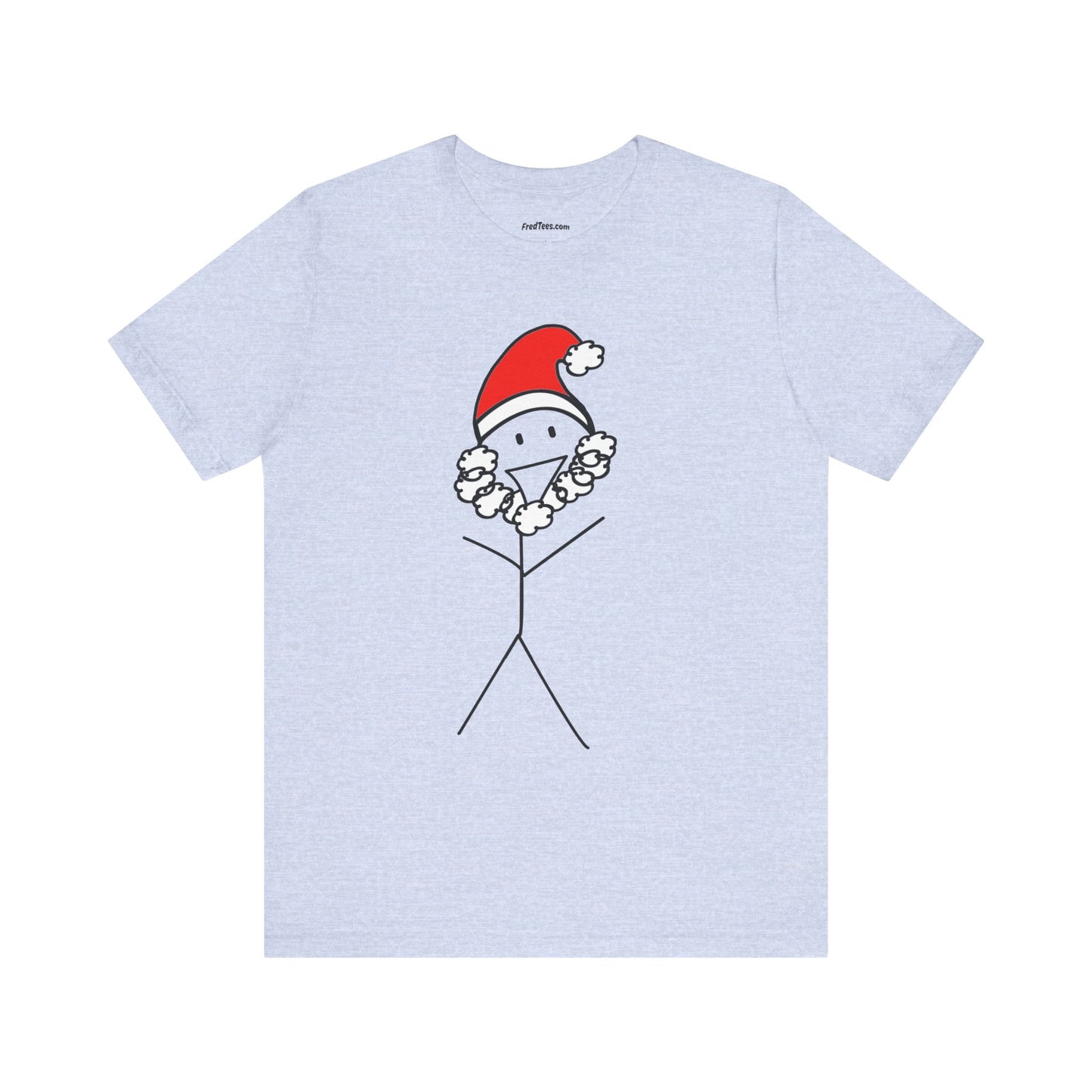 HO HO HO! SANTA FRED is prepped and ready to start handing out the gifts!