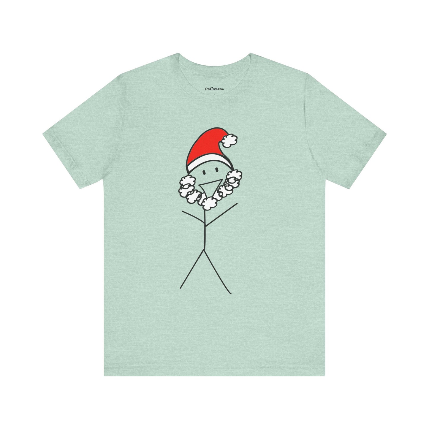 HO HO HO! SANTA FRED is prepped and ready to start handing out the gifts!