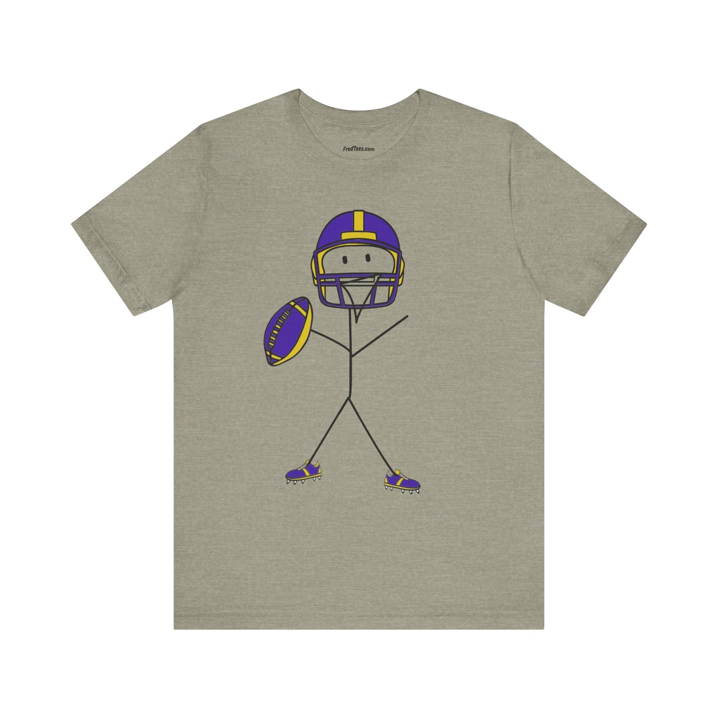 FRED SAYS - Are You Ready For Some Football?! Team Purple and Yellow!