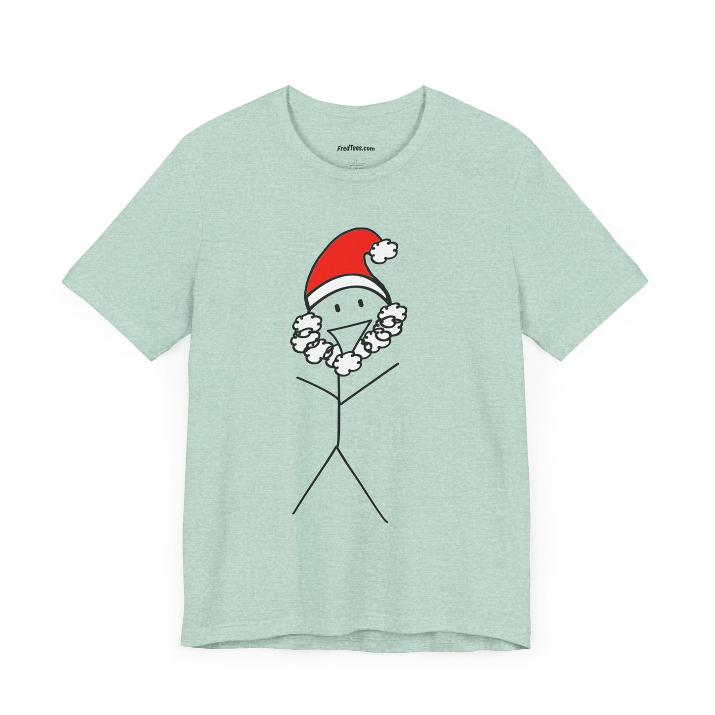 HO HO HO! SANTA FRED is prepped and ready to start handing out the gifts!