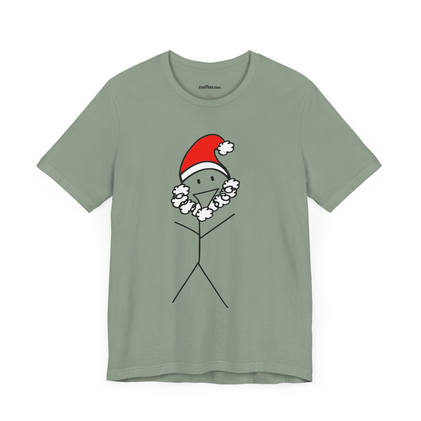 HO HO HO! SANTA FRED is prepped and ready to start handing out the gifts!