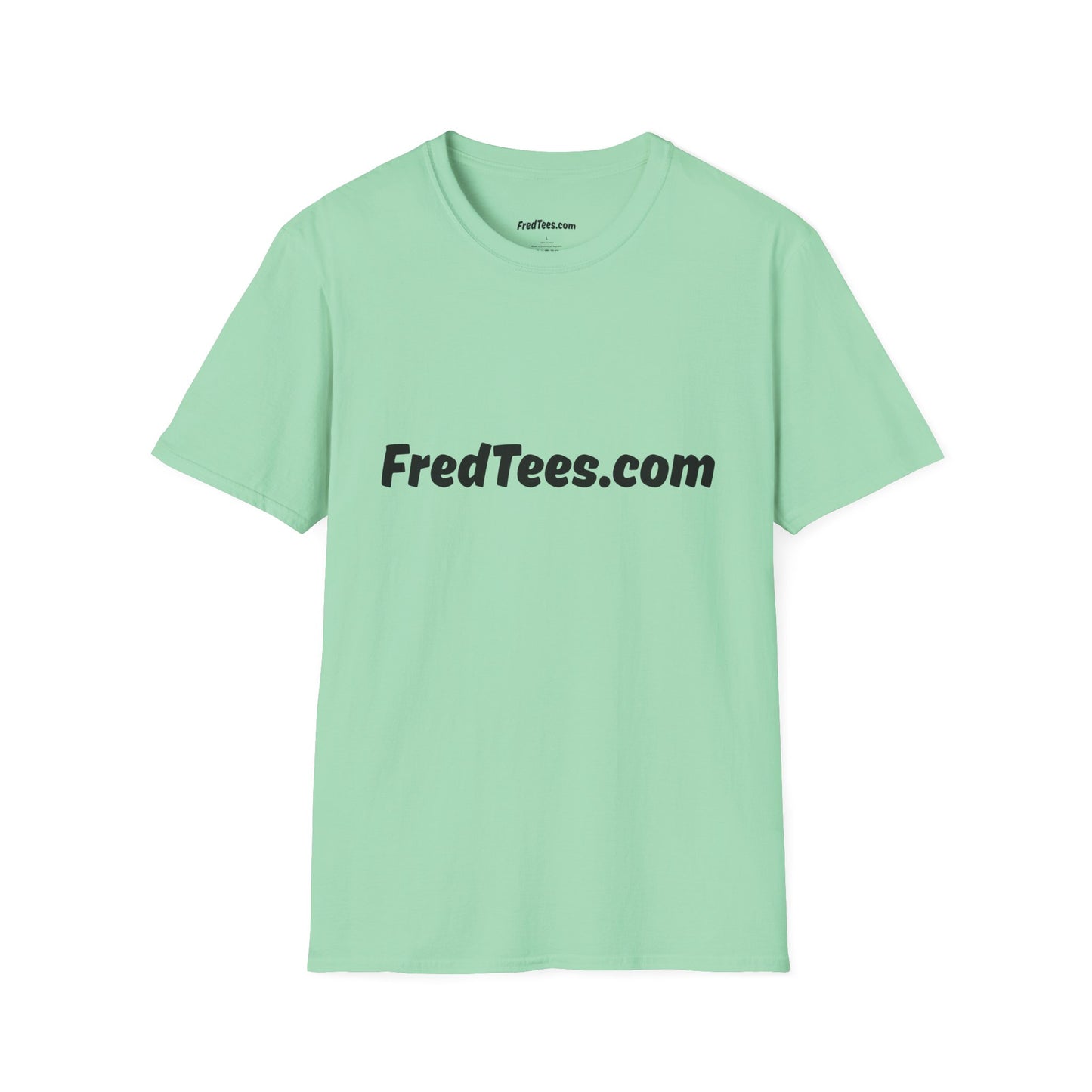 The FredTees Name Logo Tee in Unisex Softstyle