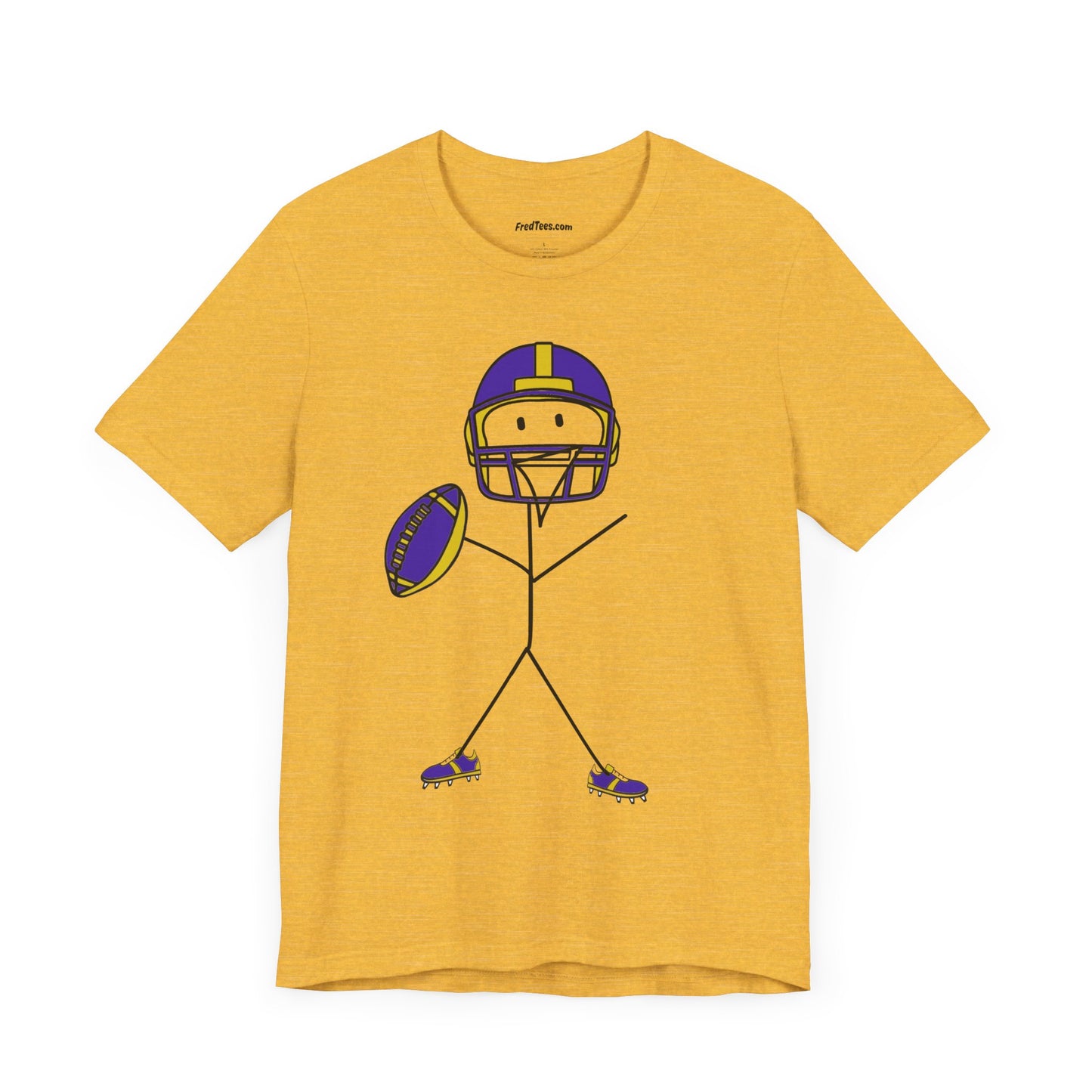 FRED SAYS - Are You Ready For Some Football?! Team Purple and Yellow!