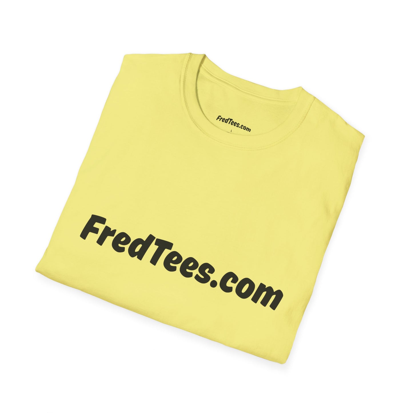 The FredTees Name Logo Tee in Unisex Softstyle