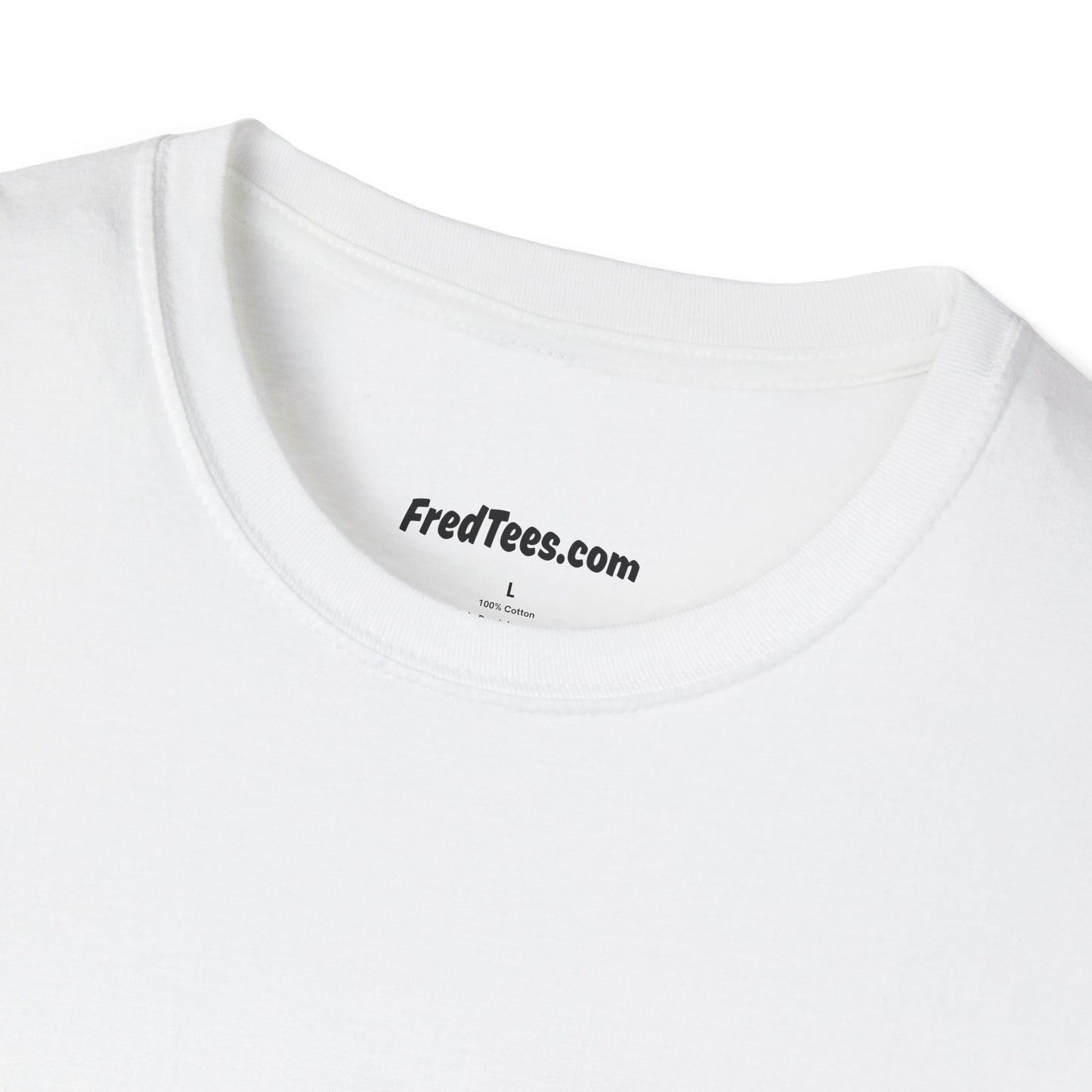 The FredTees Name Logo Tee in Unisex Softstyle