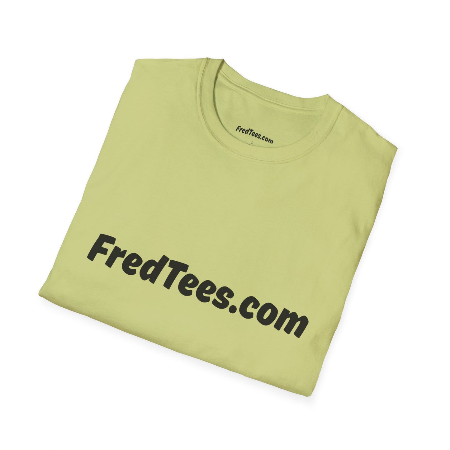 The FredTees Name Logo Tee in Unisex Softstyle