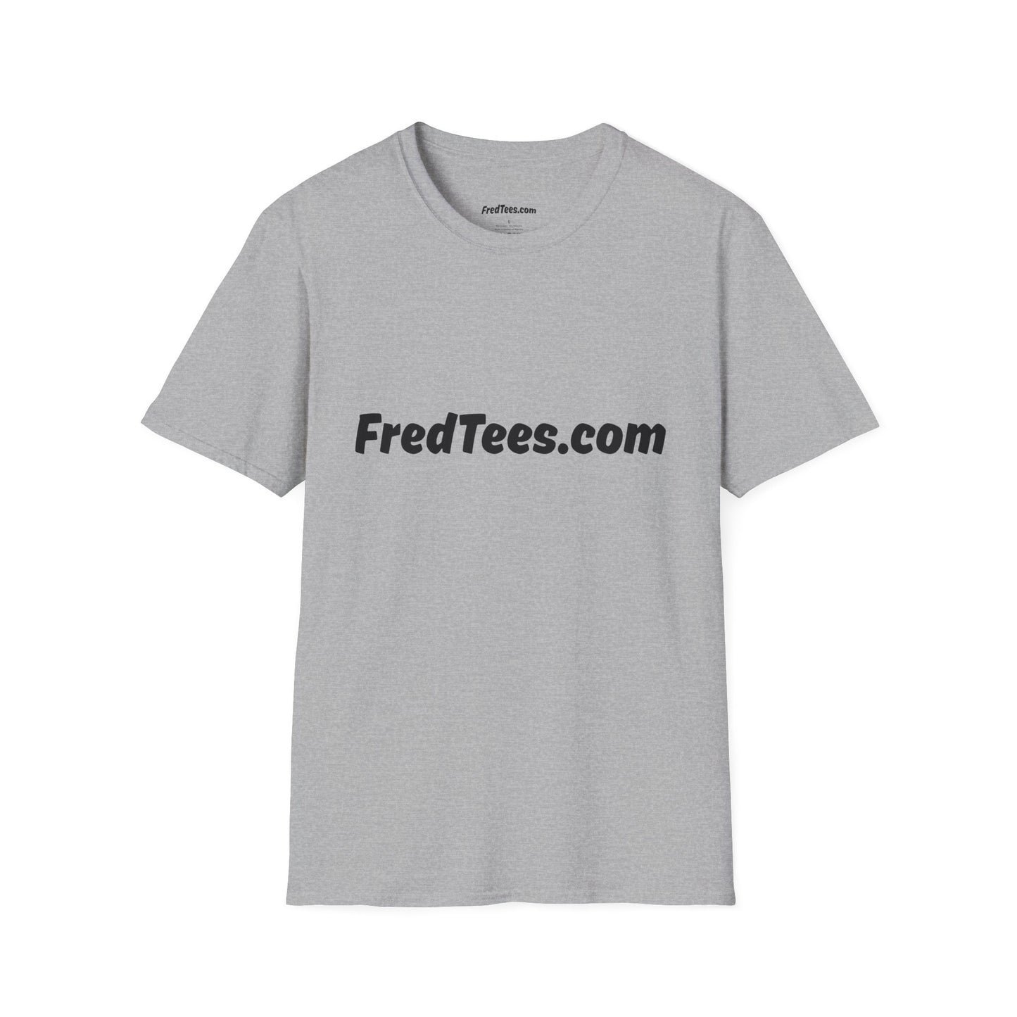 The FredTees Name Logo Tee in Unisex Softstyle