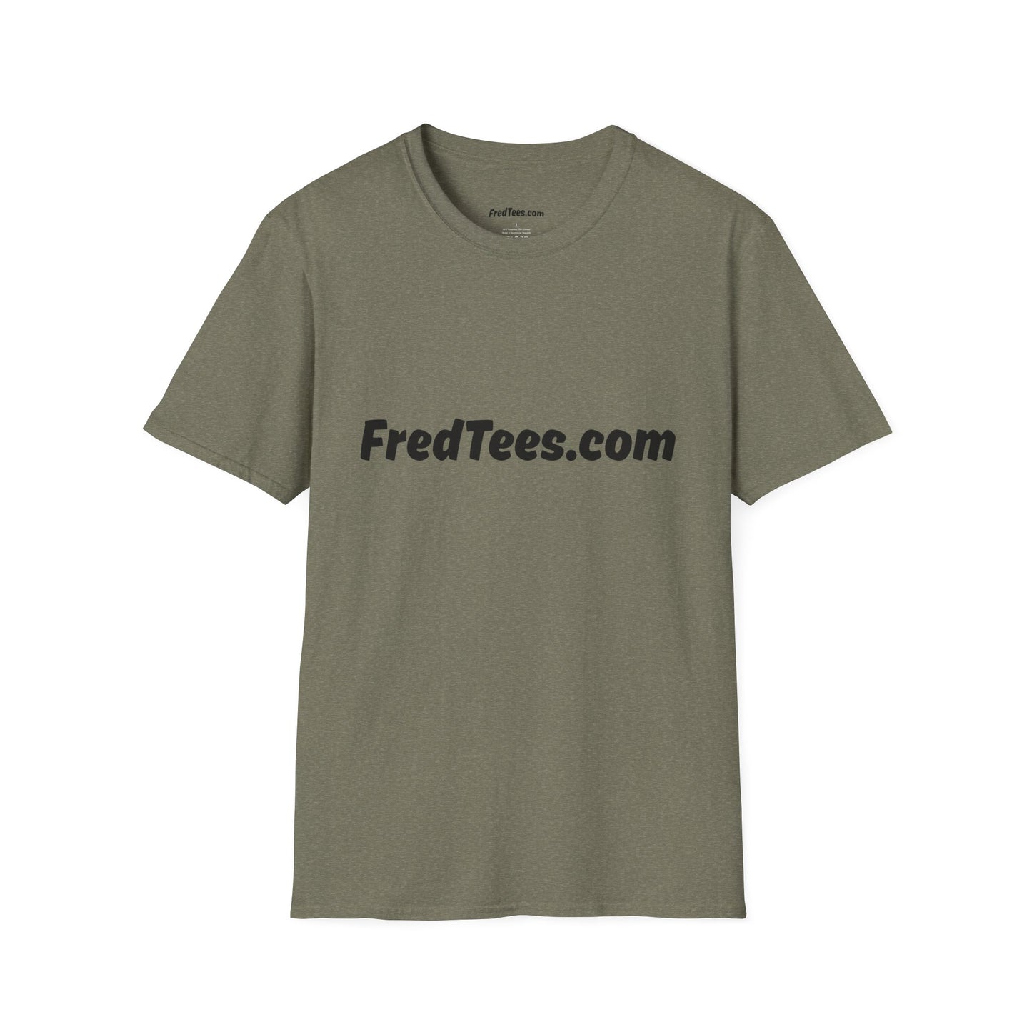 The FredTees Name Logo Tee in Unisex Softstyle