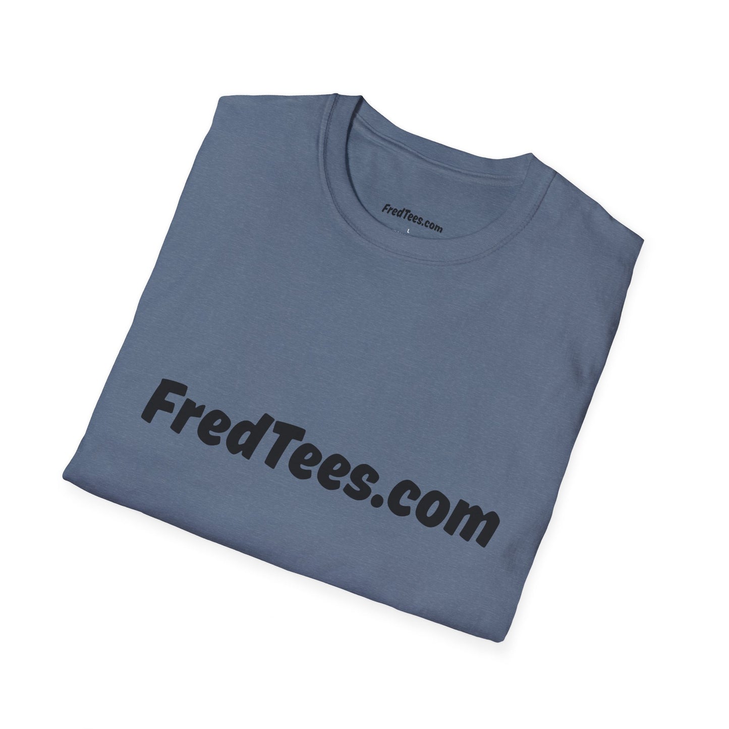 The FredTees Name Logo Tee in Unisex Softstyle