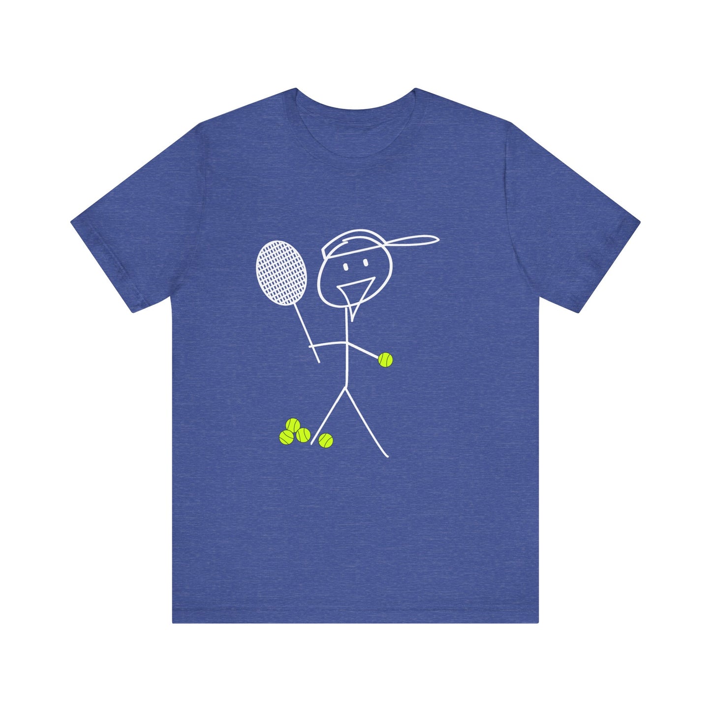 Fred Says - Tennis Anyone? Fred will hit some balls with ya!  Bella+Canvas Unisex Jersey Short Sleeve Tee