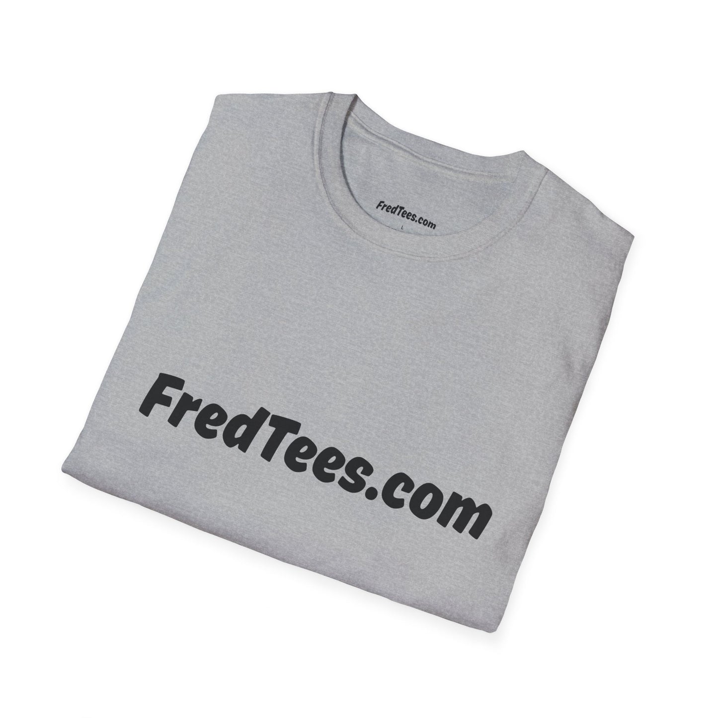 The FredTees Name Logo Tee in Unisex Softstyle