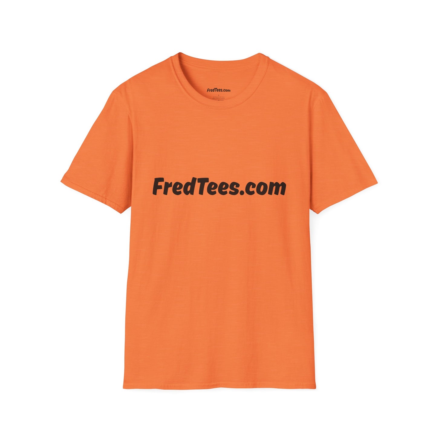 The FredTees Name Logo Tee in Unisex Softstyle