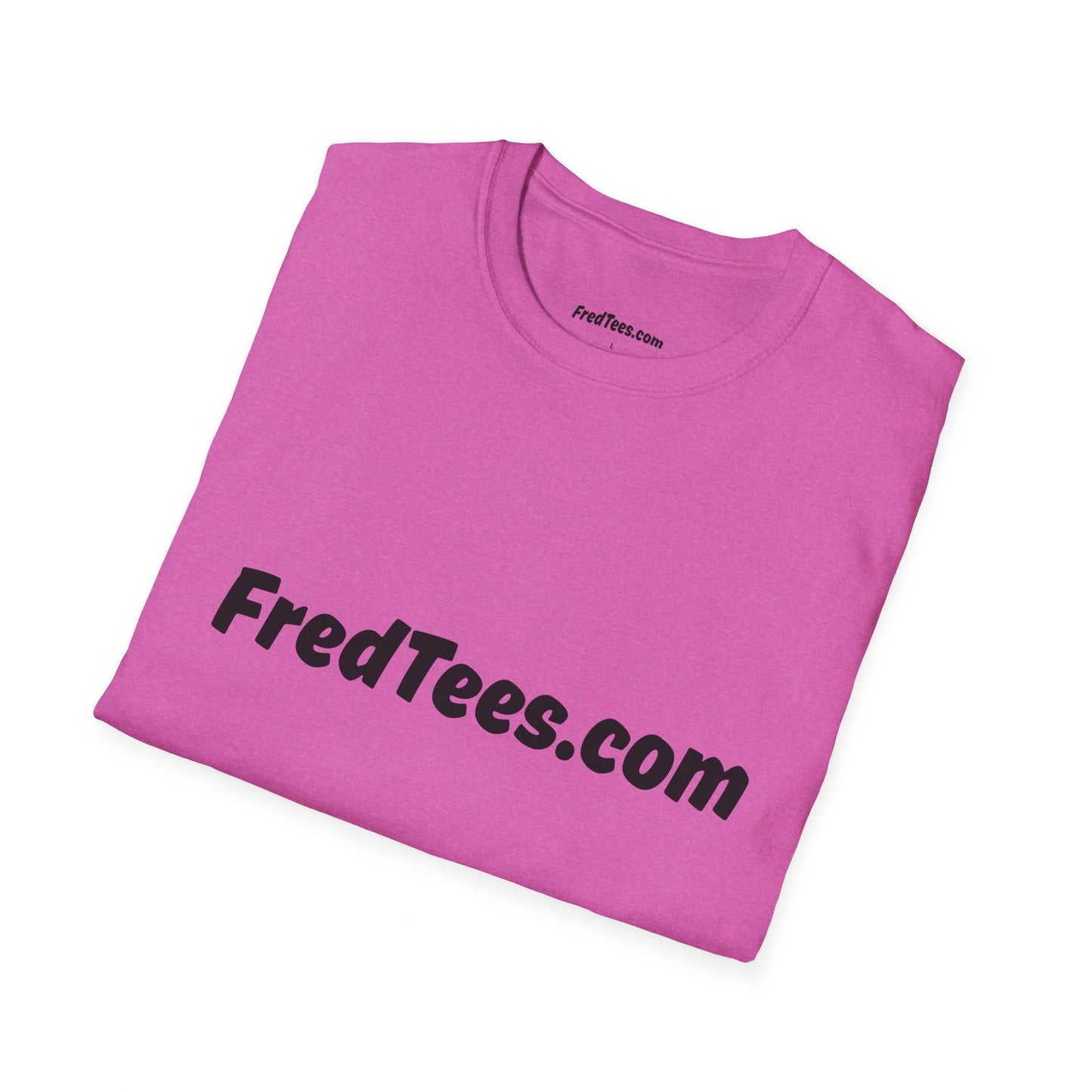 The FredTees Name Logo Tee in Unisex Softstyle