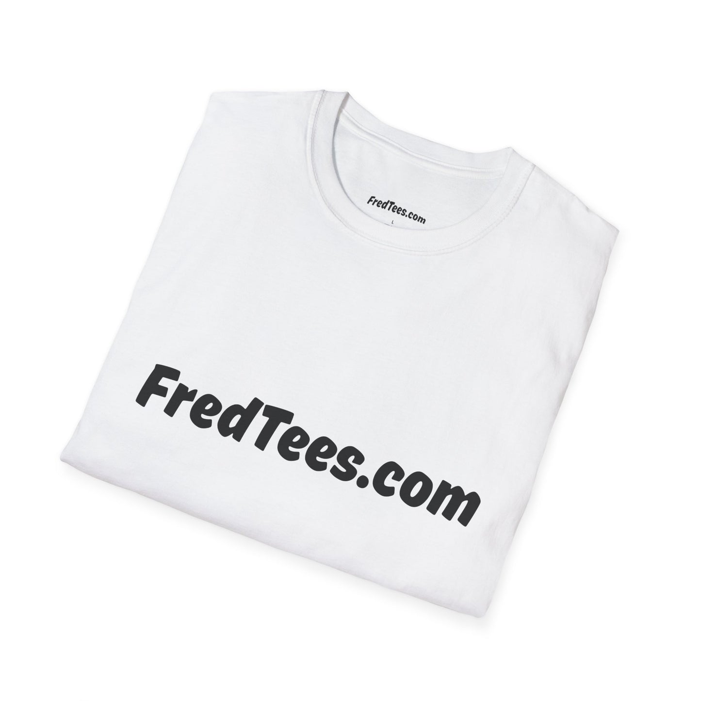 The FredTees Name Logo Tee in Unisex Softstyle