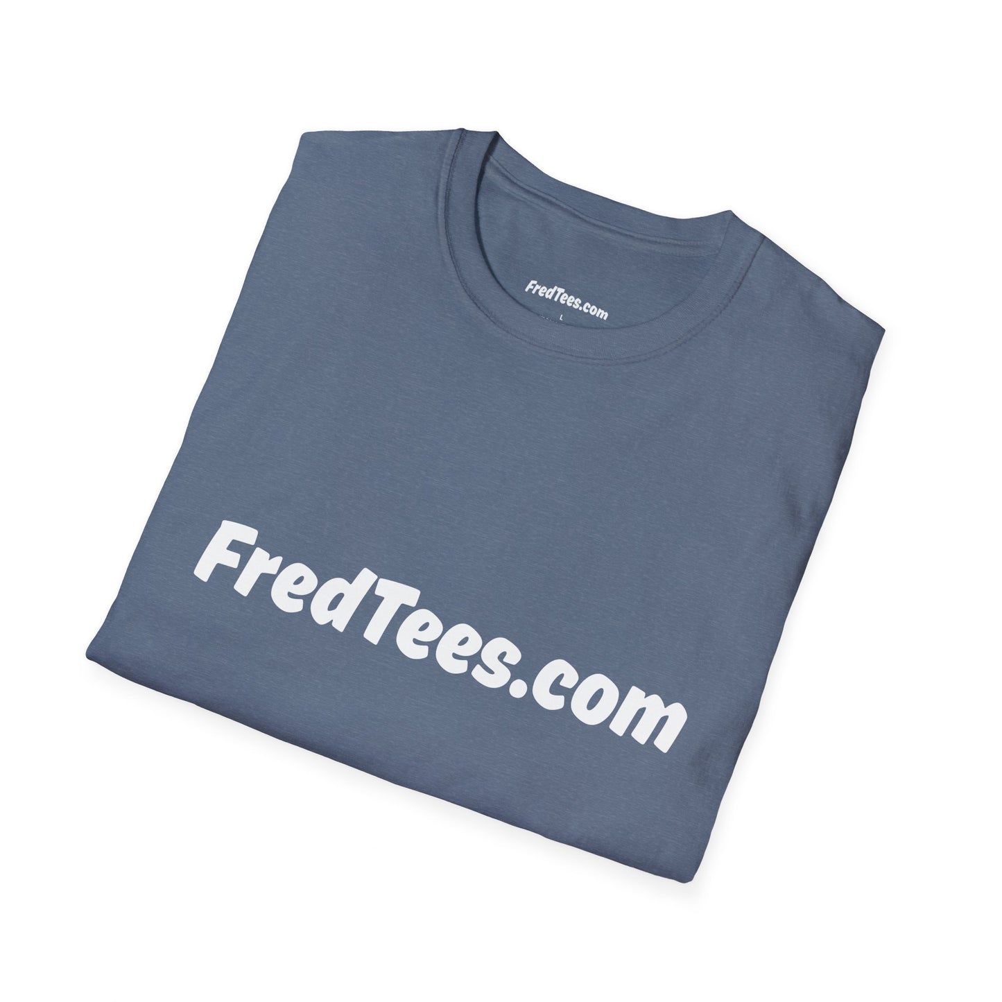 The FredTees Name Logo Tee in Unisex Softstyle