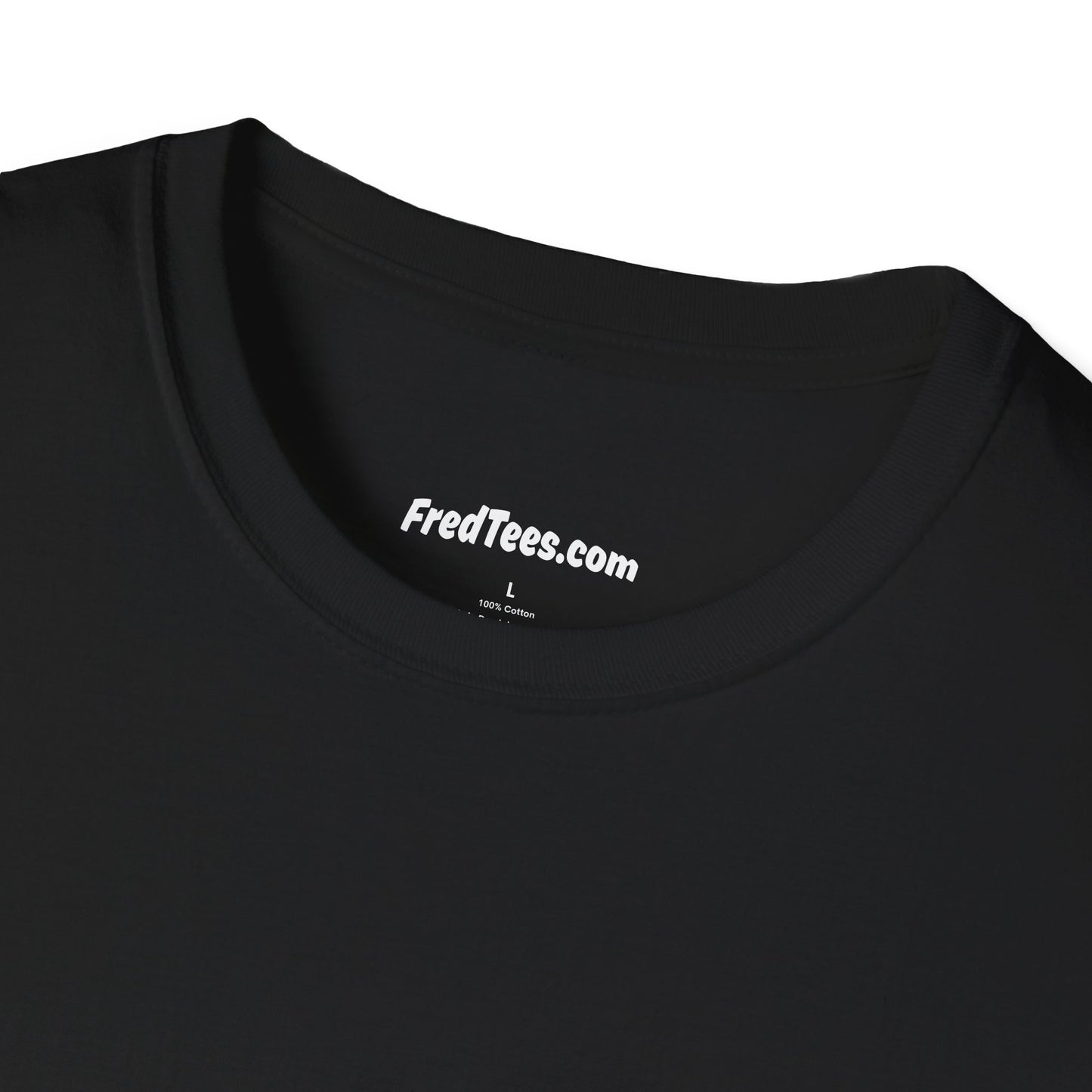 The FredTees Name Logo Tee in Unisex Softstyle