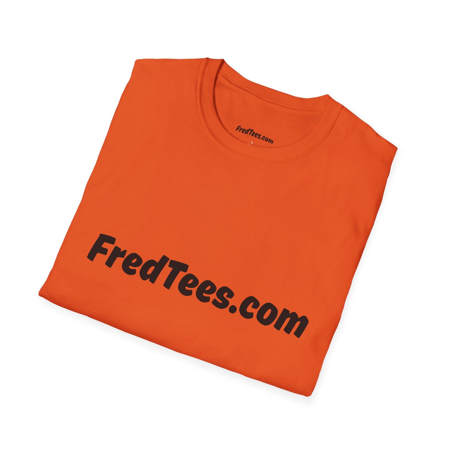 The FredTees Name Logo Tee in Unisex Softstyle