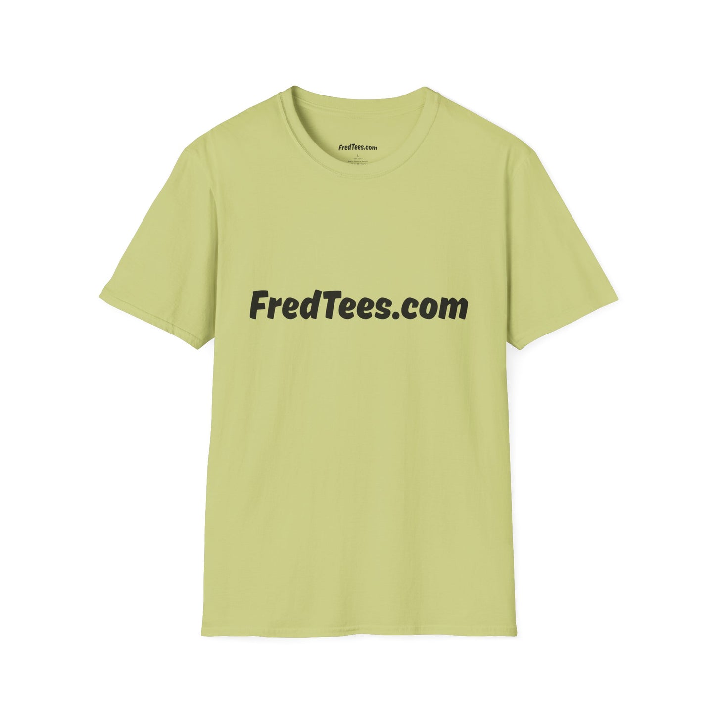 The FredTees Name Logo Tee in Unisex Softstyle