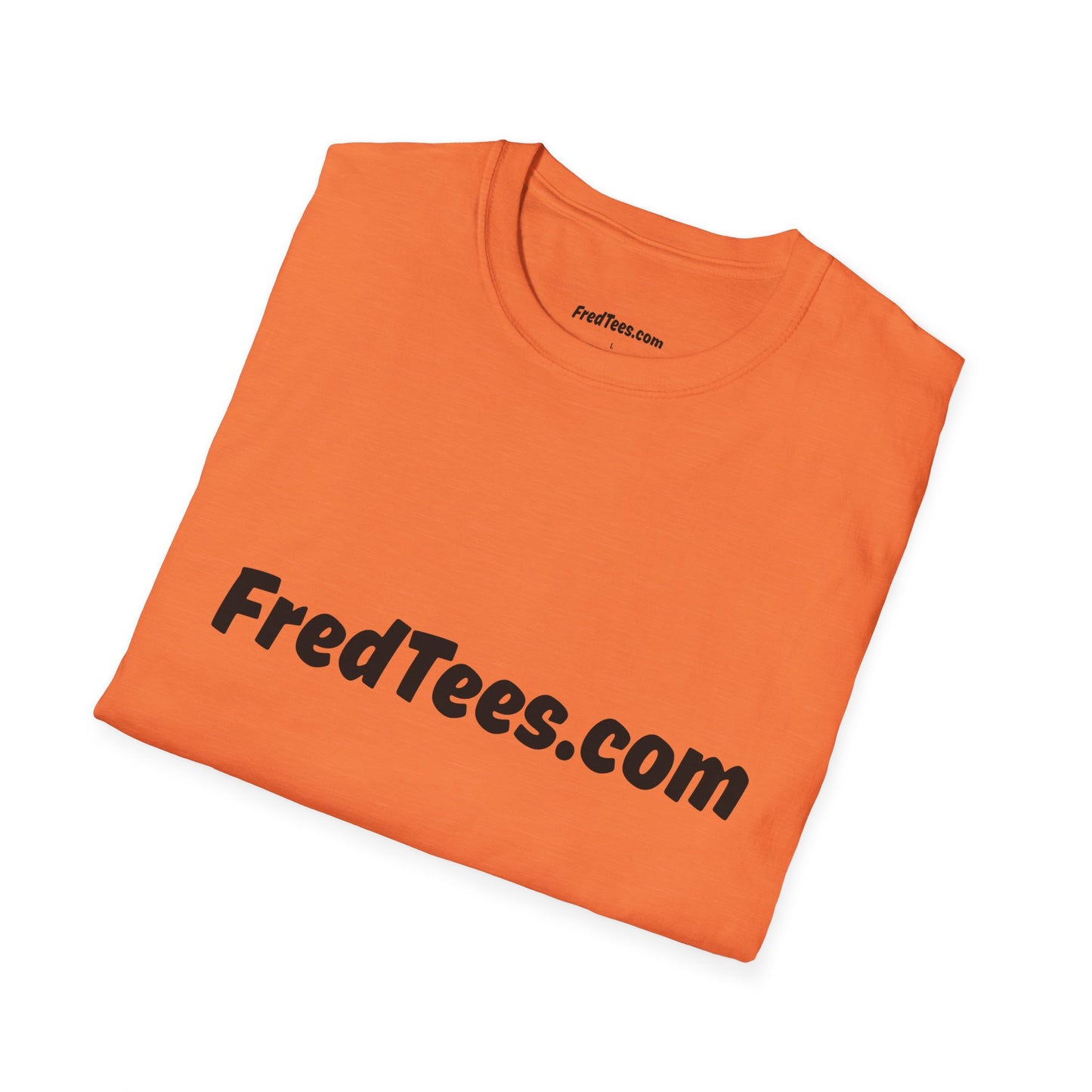 The FredTees Name Logo Tee in Unisex Softstyle