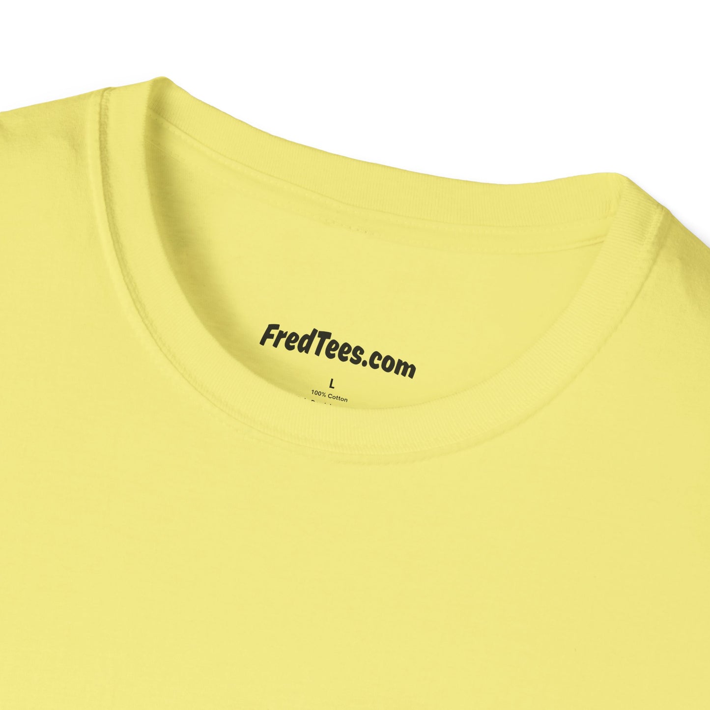 The FredTees Name Logo Tee in Unisex Softstyle