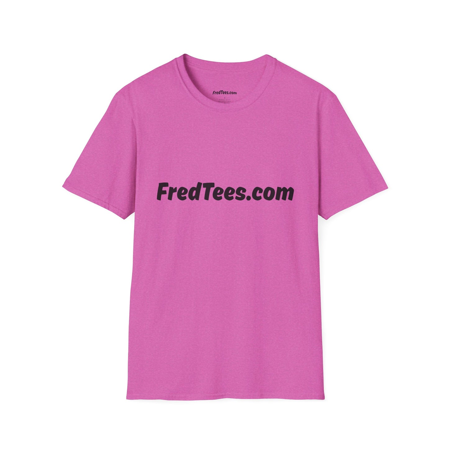 The FredTees Name Logo Tee in Unisex Softstyle