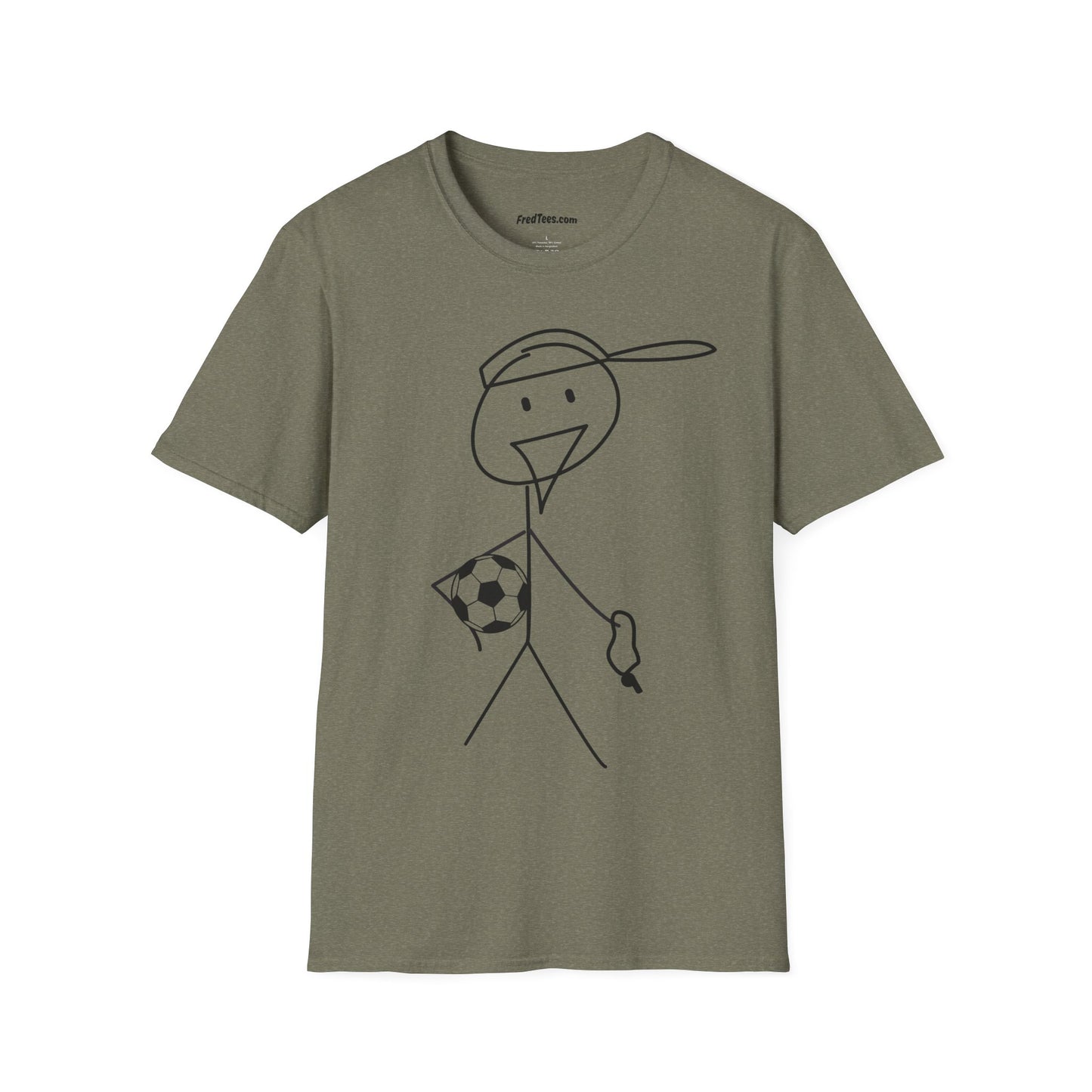 FRED says - Have fun, play hard, don’t quit!  [soccer]