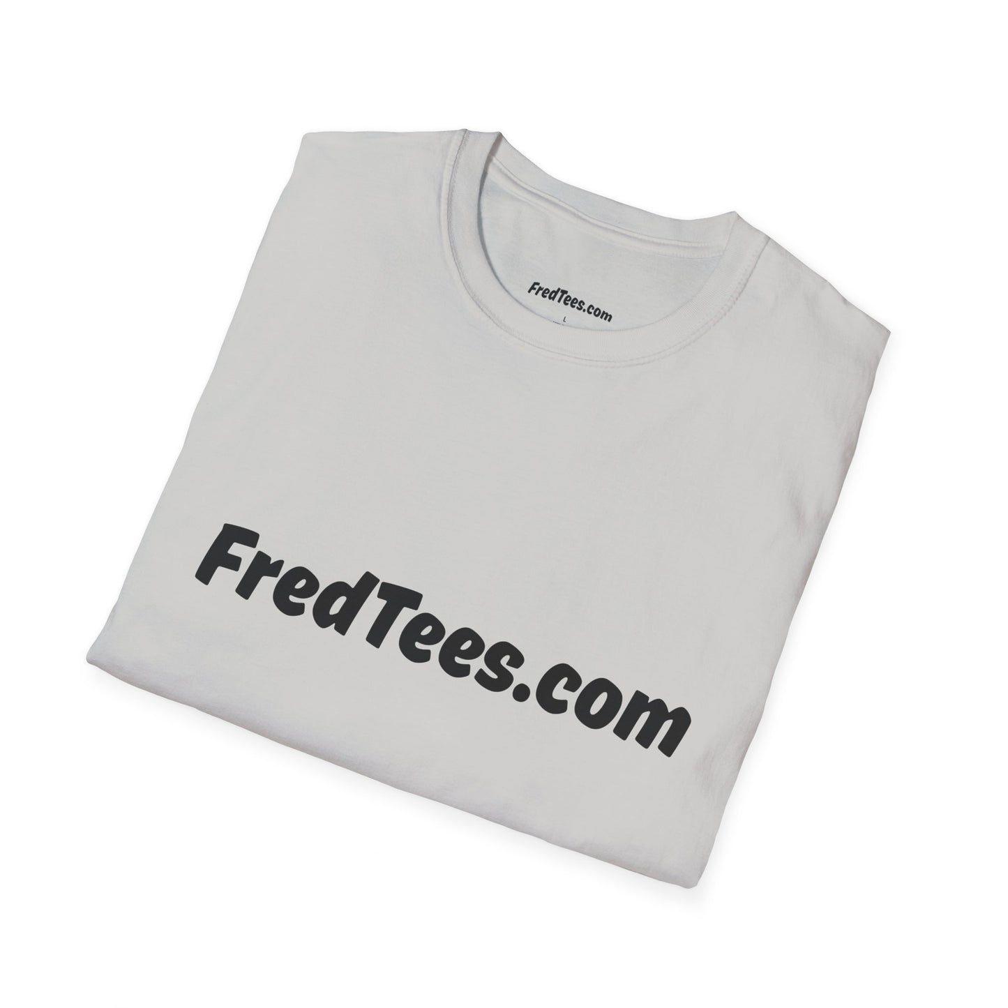 The FredTees Name Logo Tee in Unisex Softstyle